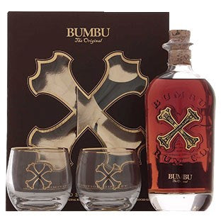 Bumbu Rum & 2 Glasses Gift Pack